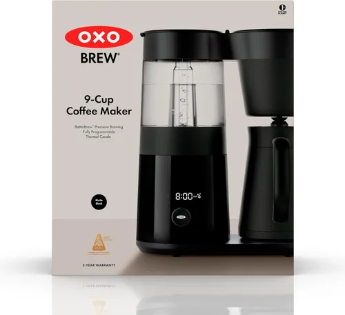 Miniatura 7 de OXO Brew - Cafetera de 9 tazas, color negro mate