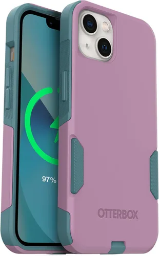 Miniatura 18 de OtterBox Funda para iPhone 13 (solamente) Commuter Series - Rock Skip Way, delgada y resistente, apta para bolsillo, con protección de puerto