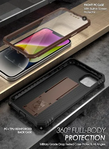 Miniatura 3 de Poetic Revolution - Funda para iPhone 14 de 6.1 pulgadas, [probada contra caídas de grado militar de 20 pies], funda protectora resistente a prueba
