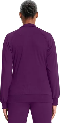 Miniatura 79 de Infinity by Cherokee 2391A - Chaquetas médicas con cremallera frontal para mujer, tela elástica en 4 direcciones