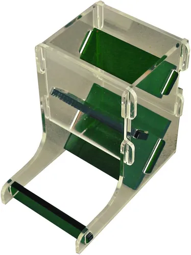 Miniatura 3 de LITKO Kit de mini torre de dados Rodillo de dados plegable compacto Se adapta a dados de 0.394 in y 0.472 in Compatible con juegos de rol
