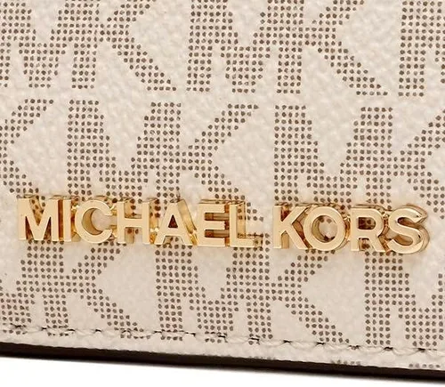 Miniatura 5 de Michael Kors Jet Set - Estuche para tarjetas con cremallera superior cartera para monedas color marrón Marrón Jet Set Travel