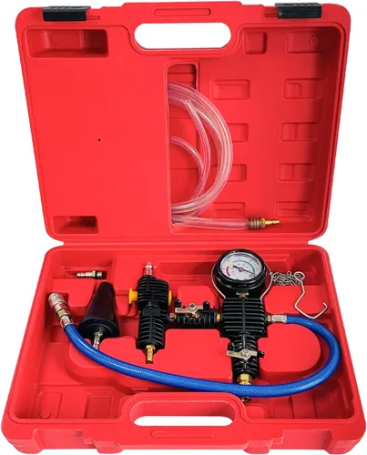 Sistema de enfriamiento Purga de vacío Radiador de refrigerante Kit de herramientas de recarga universal de vacío anticongelante Juego de llenado de