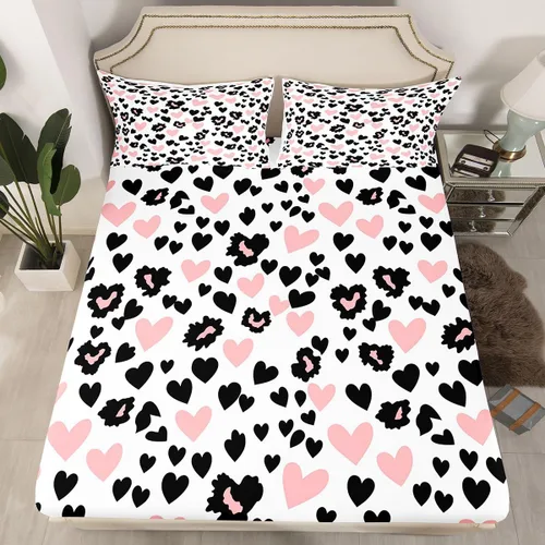 Miniatura 36 de Erosebridal Sábana bajera ajustable con patrón de piedra azul con estampado de mármol azul, juego de ropa de cama líquida trippy para niños, niñas