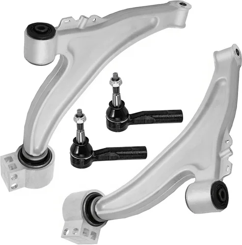 Miniatura 140 de Detroit Axle - Brazos de control superiores traseros para Chrysler 300 Dodge Challenger Charger Magnum, reemplazo del conjunto de brazos de control