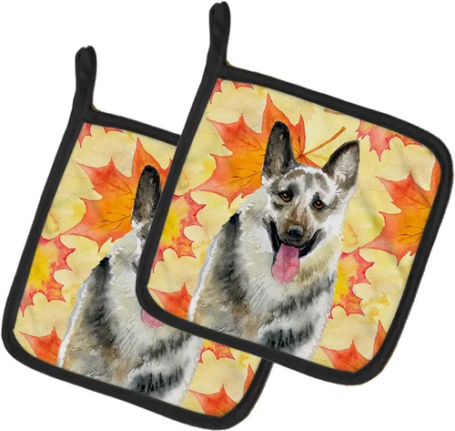 Miniatura 136 de Caroline's Treasures BB9655PTHD - Juego de soportes para ollas de cocina resistentes al calor, almohadillas calientes para horno, 7 1/2 x 7 1/2
