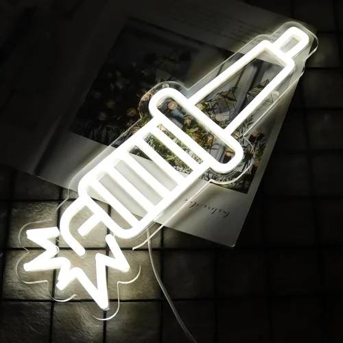 Miniatura 13 de Letreros de neón para bronceado para decoración de pared, luces de neón para dormitorio, letreros LED comerciales adecuados para salón de bronceado