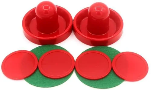 Miniatura 4 de 8 piezas Air Air Hockey Paddle Puck Puck Reemplazo Mini Slider Pusher Multi Mesa de Juego Accesorios de Repuesto