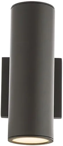 Miniatura 6 de WAC Lighting, Cilindro LED doble arriba y abajo de la luz de pared interior o exterior 3000K en blanco