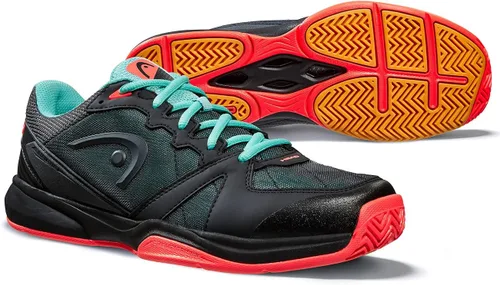 Miniatura 9 de HEAD Revolt - Zapato de corte para hombre color negro y verde azulado