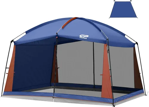 Miniatura 7 de CAMPROS CP Tienda de campaña de casa con pantalla de 10 x 10 pies, toldo con malla de pantalla de malla para patios, actividades de camping al aire