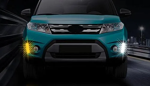 Miniatura 2 de HIGH FLYING Luz antiniebla delantera LED DRL luces diurnas para Suzuki Vitara Escudo 2015-2018