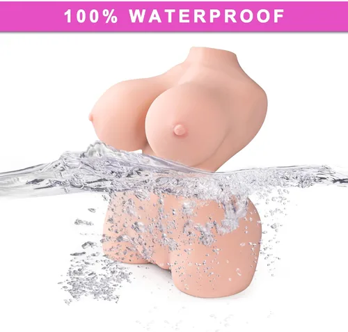 Miniatura 6 de Muñeca sexual femenina de tamaño real de 15 libras para hombres, juguetes sexuales masculinos con pechos grandes suaves y trasero regordete
