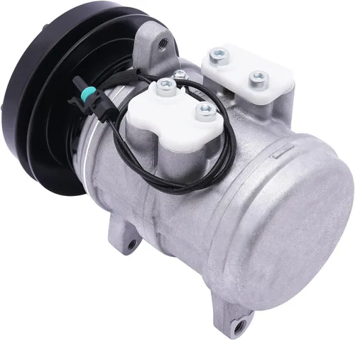 Miniatura 3 de Compresor de CA TBVECHI A/C Compresor apto para John Deere Tractor Loader NEW 6E171 Compresor de aire acondicionado RE10972, RE12513, RE12514