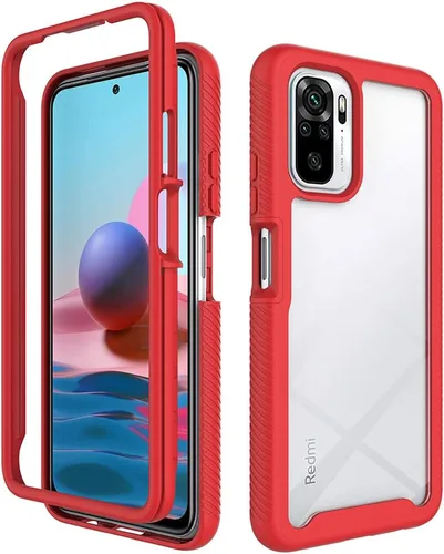 Miniatura 8 de Funda de parachoques para Xiaomi Redmi Note 10S, protección de doble capa para Xiaomi Redmi Note 10S, parachoques delantero de PC + contraportada