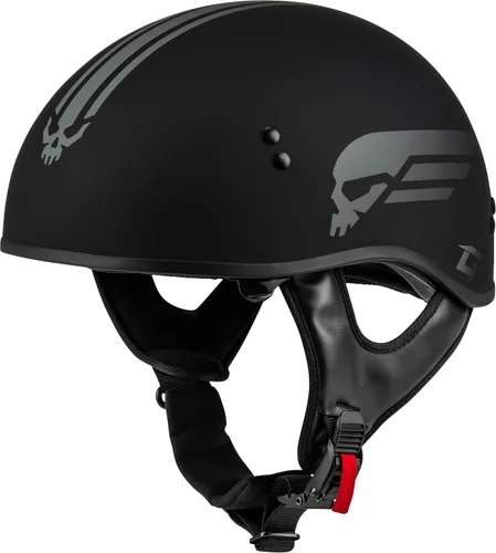 Miniatura 11 de GMAX Medio casco de retribución HH-65 - Aprobado por FMVSS 218