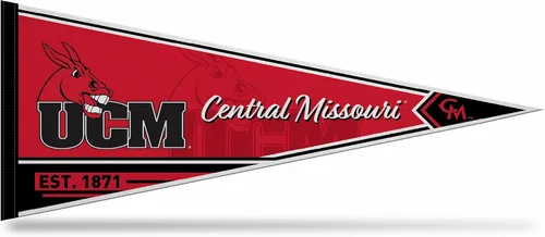 Miniatura 17 de Rico Industries NCAA Banderín Clásico de Fieltro para Decoración de Pared de 12" x 30" - Ideal para Decoración del Hogar/Dormitorio/Cueva de Hombre