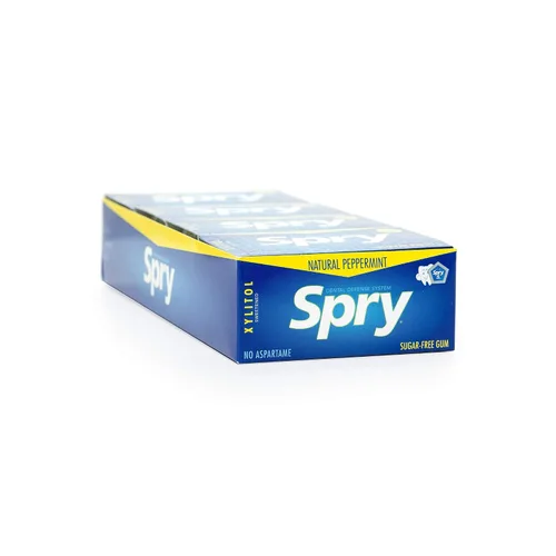 Miniatura 3 de Spry Fresh Goma de Mascar Natural Xilitol Dental Defense System - Sin Aspartamo, Sin Azúcar, Sin Transgénicos, Sin Gluten