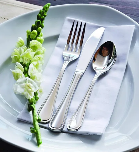 Miniatura 7 de Oneida Foodservice New Rim - Cucharitas de acero inoxidable 18/10, 12