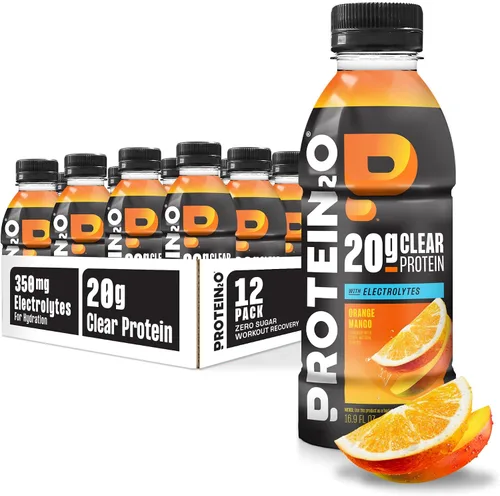 Miniatura 9 de Protein2o - Bebida proteínica con electrolitos, 12 botellas de 17 onzas fluidas cada una (peso neto), total de 203 onzas fluidas