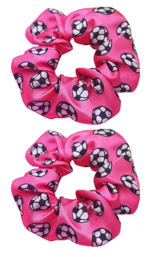 Miniatura 9 de Bandas elásticas para el pelo de fútbol para mujeres y niñas, accesorios para el pelo de fútbol, accesorios elásticos para cola de caballo, paquete