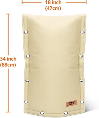 Miniatura 8 de Cubierta aislante para prevención de reflujo, cubierta aislante de tubo de apertura de 3 vías para válvula de riego, cubierta de rociador para Beige