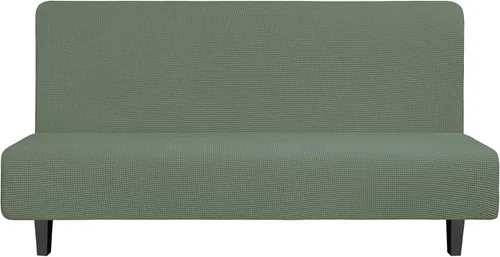 Miniatura 29 de Easy-Going - Funda elástica para futón, cubierta para sofá cama sin brazos, protector de muebles sin reposabrazos con parte inferior elástica