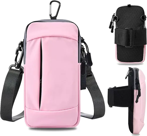 Miniatura 9 de Soporte para teléfono celular para correr, bolso cruzado para mujeres, hombres, niños, iPhone 11, 12, 13, 14, 15, 16e, 16, 17, Pro, Max, XS, Xr, X