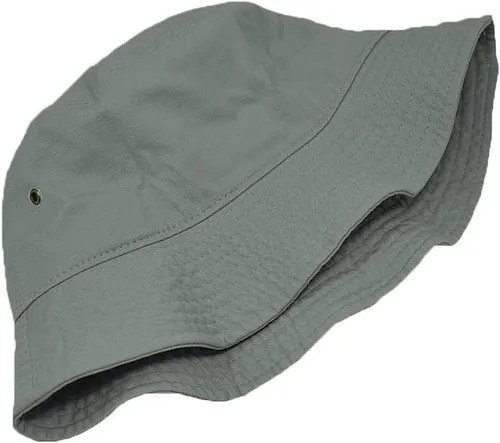 Miniatura 2 de Glory Max Sombrero de cubo unisex de color sólido 100% algodón, sombrero de ala pequeña, plegable, para viajes, verano, playa