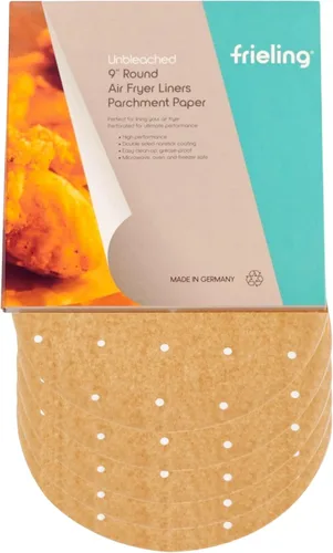 Miniatura 8 de Frieling Papel pergamino sin blanquear, revestimiento de silicona antiadherente reutilizable de doble cara, tamaño de hojas para congelar/hornear