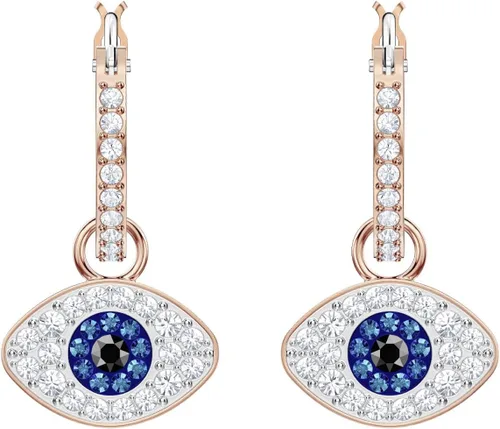 Miniatura 2 de Joyas simbólicas de cristal de mal de ojo, Plata de ley, cristal