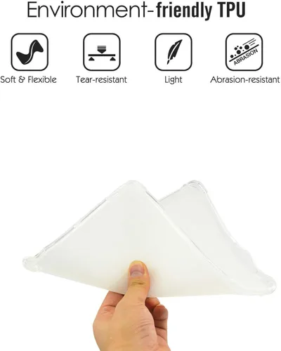 Miniatura 4 de Funda trasera translúcida y esmerilada para Apple iPad mini 5/Mini 4/Mini 3/Mini 2/Mini 1 Funda de 7,9" TPU suave a prueba de golpes, delgada