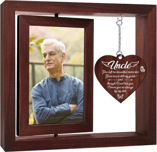 Miniatura 19 de Vetbuosa Regalos conmemorativos para la pérdida del abuelo, marco de fotos de condolencia, regalos de condolencia por pérdida del abuelo, regalo