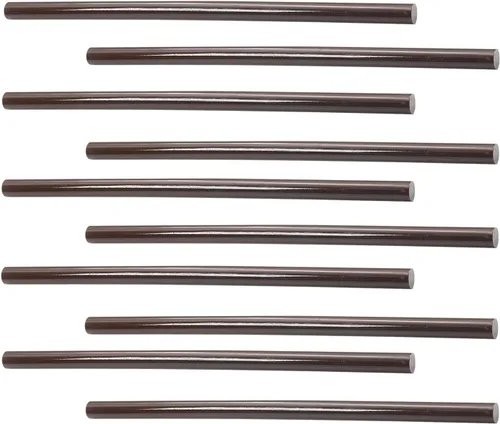 Bettomshin 20 barras de pegamento caliente, tamaño mini, 9.84 pulgadas de largo x 0.43 pulgadas de diámetro, barras de pegamento adhesivo EVA para
