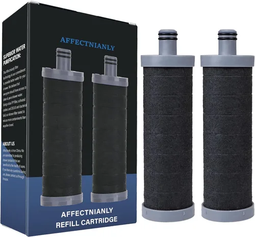 Miniatura 10 de Cartucho de filtro de ducha de carbono, 1 unidad, compatible con sistema de filtro de ducha, reduce el cloro, metales pesados y otras impurezas