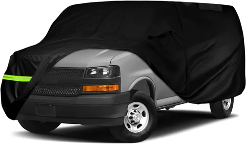 Miniatura 12 de Cubierta impermeable para auto compatible con Chevrolet Silverado/GMC Sierra 1500/2500/3500 Crew Cab de 6.6 pies de largo 2014-2025, cubierta