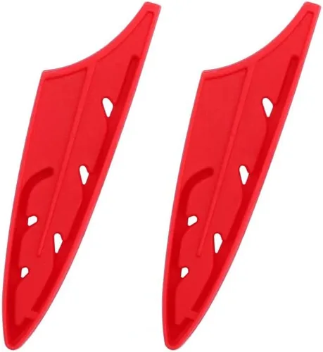 Miniatura 37 de XYJ Juego de 2 fundas de seguridad para cuchillos de seguridad, protector de bordes para cuchillos, funda universal para cuchillos, protector