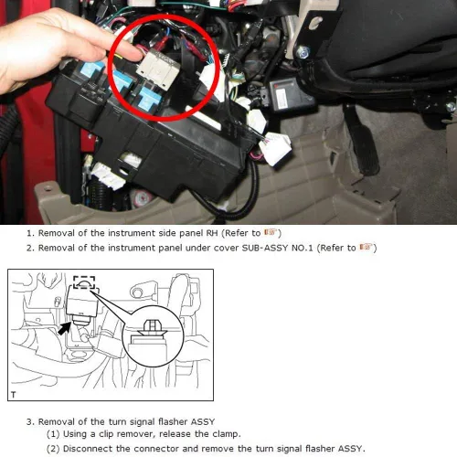 Miniatura 5 de iJDMTOY 8-Pin LM449 81980-50030 066500-4650 Relé de flasher LED electrónico de 8 pines, compatible con Lexus Scion o Toyota, unidad de repuesto