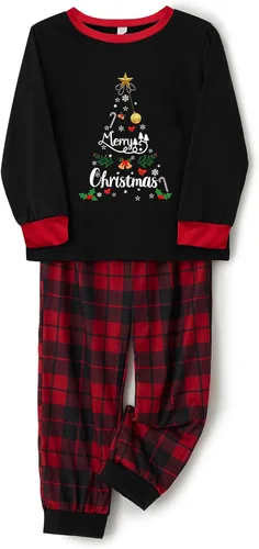 Miniatura 4 de Conjuntos de Navidad a juego para toda la familia, conjunto de camiseta de manga larga con estampado de estilo de caricaturas del reno de Papá Noel