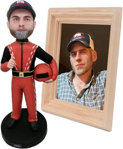 Miniatura 16 de AlOU AlOU Estatuillas personalizadas de 15 cm Bobbleheads para el Día del Padre, Día de la Madre, Padres, Jefe, Colegas, Familia y Amigos