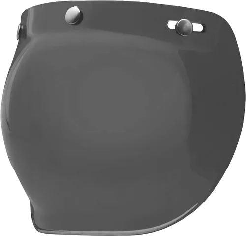 Miniatura 4 de GDM Casco de moto Bubble Shield 3-Snap Button Flip Up Down Universal (Ámbar degradado)