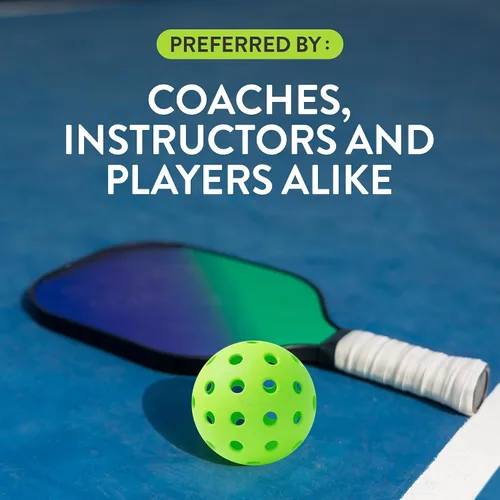 Miniatura 8 de Outdoor Pickleball Balls USAPA Approved for Tournament Play 6 12 48 Packs Durable 40-Hole Design Ideal for All Skill Levels Pickleball Accessories