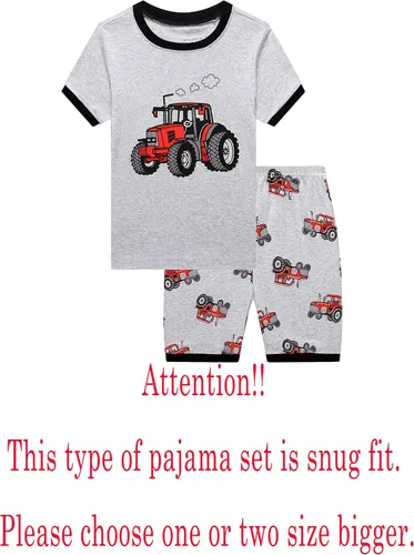 Miniatura 2 de Pijama Family Feeling para niño, conjunto de pijama con short, 100% algodón