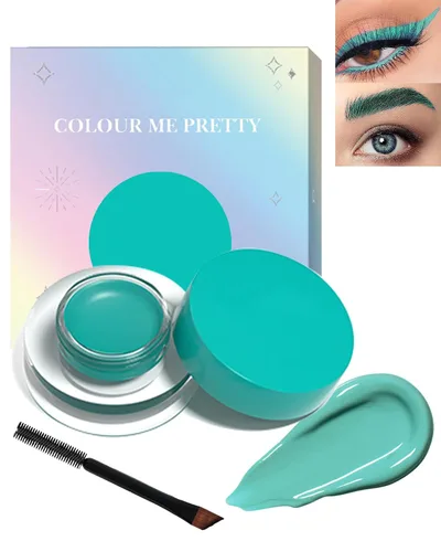 Miniatura 11 de Olla delineador de ojos de gel mate impermeable, gel de cejas color crema de larga duración, pigmentos de alta intensidad a prueba de manchas