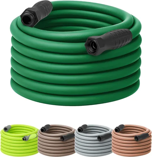Miniatura 20 de Flexzilla - Manguera de jardín de uso general de 5/8 pulgadas x 15 pies, manguera de agua ligera para todo tipo de clima, resistente y flexible