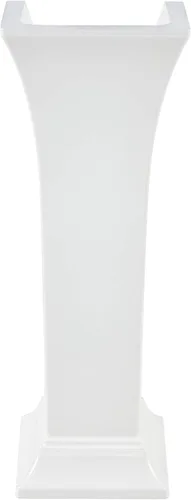 American Standard Town Square S - Patas para lavabo con pedestal, solo en color blanco