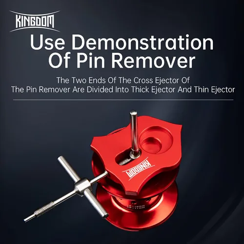 Miniatura 3 de Kingdom Herramientas para el mantenimiento del carrete 10 unids herramienta de rodamiento para el kit de reparación de carrete giratorio