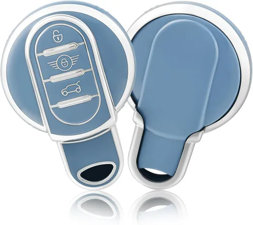 Miniatura 8 de OFFCURVE Funda para llavero BMW Mini, compatible con BMW Mini Cooper S D SD F56 F55 F54 F57 F60 R55 R55 R56 R57 R58 R59 R60 S Roadster Smart Key Fob