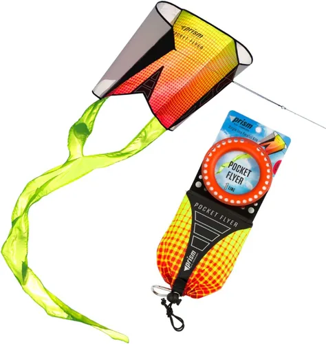 Prism Kites Pocket Flyer - Cometa de una sola línea fácil de volar - Listo para el vuelo, no requiere montaje