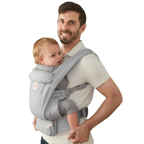 Miniatura 11 de Ergobaby Omni Deluxe - Portabebés de lujo para recién nacidos a niños pequeños, transpirables, para el verano, portabebés para todas las posiciones